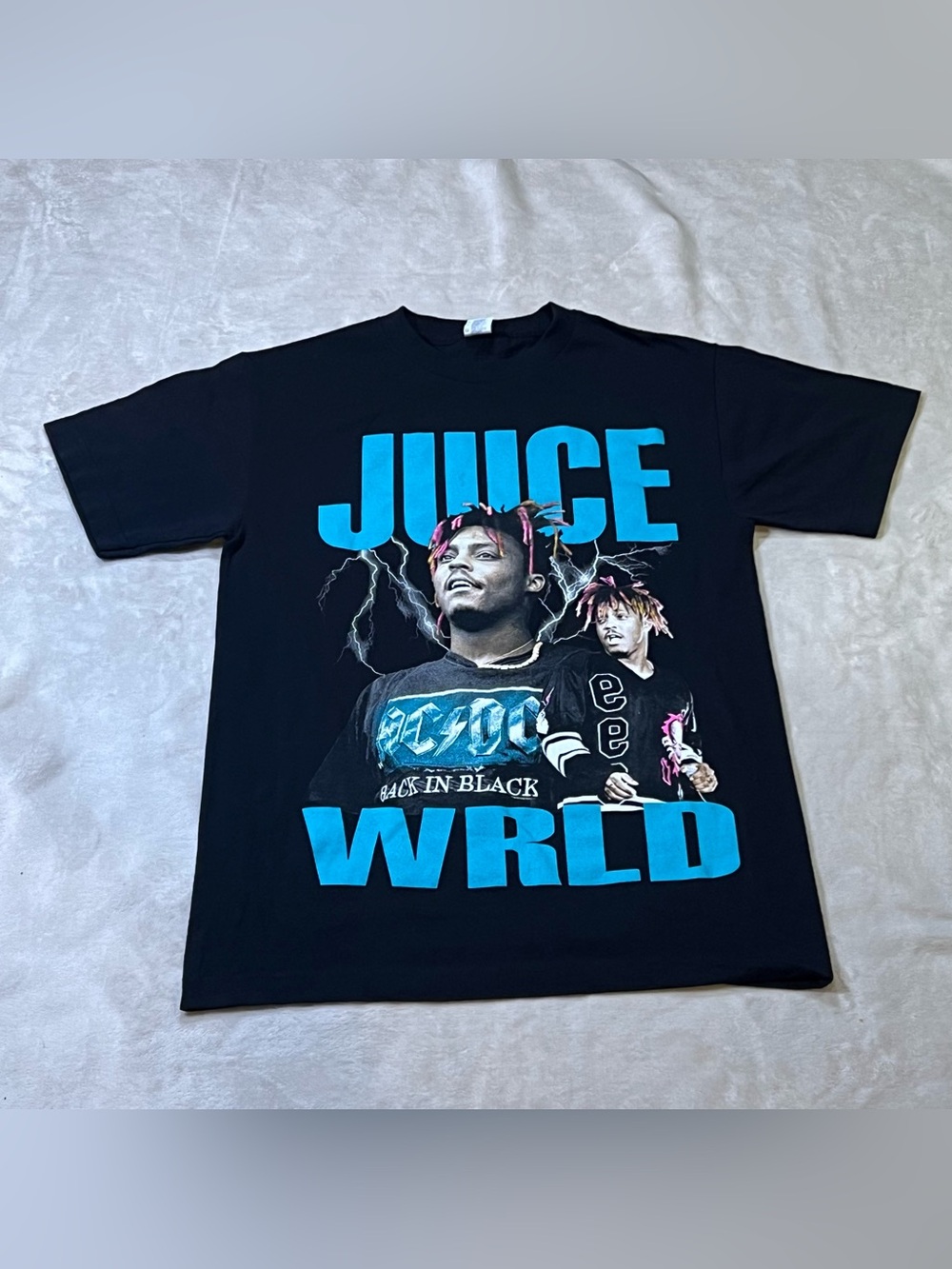 'Juice WRLD' Black Graphic Tee